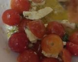 A picture of step 2 of Tomato feta bruschetta.