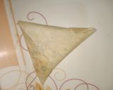 A picture of step 4 of Chicken Potato Samosa.