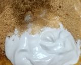 Gambar langkah 5 resipi Kuih Bakar Labu / Bingka Labu.