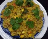A picture of step 5 of Corn & veg Dalia (broken wheat).