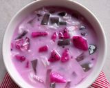 Foto langkah ke 4 dari resep Es Kelapa Buah Naga.
