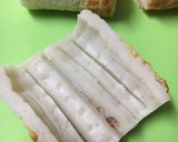 A picture of step 6 of Easy Fake Unadon with Chikuwa.