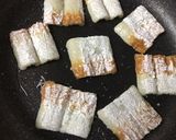A picture of step 8 of Easy Fake Unadon with Chikuwa.