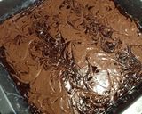 A picture of step 5 of Nutella Swirl Fudge Brownie 🤎🤎.