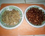 Foto langkah ke 2 dari resep Tempe Kering Kacang & Teri.