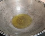 A picture of step 1 of Baingan ki Sabzi with Matar.