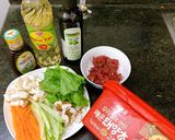 Hình bước làm 1 của món Cơm trộn bibimbap phiên bản healthy