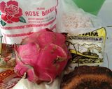 Foto langkah ke 1 dari resep Apam Batil/ Serabi Buah Naga.