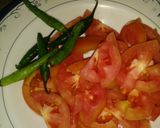 A picture of step 1 of Aloo gobhi salan.