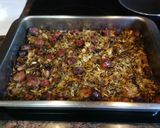Foto del paso 8 de la receta: Col fermentada con butifarra y chorizo al horno