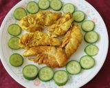香煎薑黃有機雞柳的食譜步驟4照片