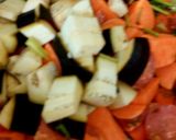 A picture of step 3 of My Carrot,Sweet Potato&Aubergine Soup with Roots,leaves,Stems🤩.