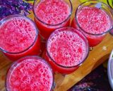 A picture of step 6 of Water melon juice.