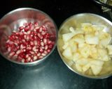 A picture of step 3 of Pear raita.