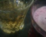 A picture of step 2 of Pomegranate appy fizz.
