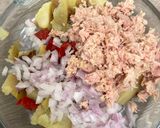Foto del paso 2 de la receta: Ensalada de patatas con ajo y perejil
