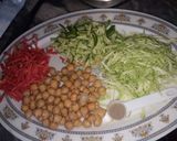 A picture of step 1 of Russian salad.