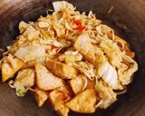 Foto langkah ke 4 dari resep Tumis Sawi Putih Tahu Tauge.