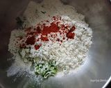 A picture of step 1 of Poha barley cutlets.