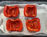 Fetás spenóttal töltött paprika recept fázis 1 fotója