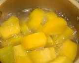 Gambar langkah 1 resipi Kuih Bakar Labu / Bingka Labu.