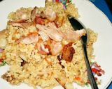 Foto langkah ke 5 dari resep Nasi goreng pedas.