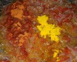 A picture of step 5 of Jhat Pat Kalay Chanay.