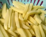 A picture of step 3 of French fries.