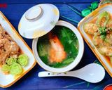 Hình bước làm 2 của món Canh rau cải tôm càng