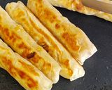 A picture of step 8 of Simple Chicken Roll.