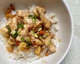 รูปขั้นตอนการทำที่ 4 ของ ข้าวต้มแห้งอกไก่