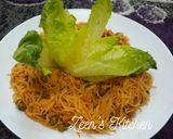 A picture of step 3 of Vermicelli Upma.