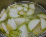 Hình bước làm 2 của món Canh bí xanh nấu tôm