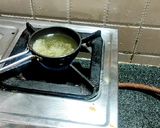 A picture of step 8 of Tricolour dhokla.