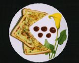 A picture of step 7 of No Bread Veggie Egg Toast.