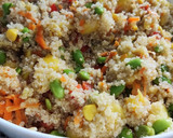 Foto del paso 7 de la receta: Ensalada de quinoa con mango, edamame y vinagreta de mango