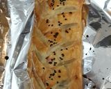 Foto langkah ke 3 dari resep Salmon en Croute (Salmon Spinach Puff Pastry).