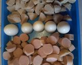 Foto langkah ke 1 dari resep Sayur Kentang Sosis Bakso.