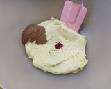 Foto del paso 5 de la receta: 🍬🎅🏻 Candy cane cookies 🍬 Galletitas de manteca navideñas bicolor 🎅🏻🍬