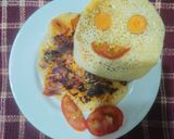 A picture of step 4 of Zatpat Uttapam.