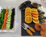صورة لخطوة 2 من وصفة كب كيك البرتقال 🍊🍊😋