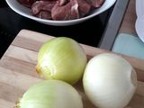 Tocană de ceapă cu carne de porc