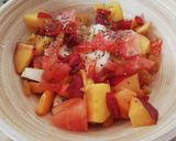 Une image de l'étape 1 de Salade de fruits fraîs.