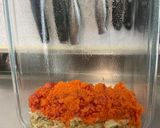 Une image de l'étape 11 de Gratin multicolore de quinoa aux carottes, tomates,coriandre et brie de Meaux.