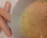 Foto del paso 1 de la receta Omelette con sorpresa de salchicha