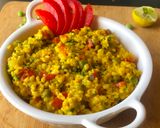 A picture of step 5 of Mix veg daliya pulao.