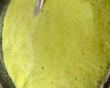 A picture of step 3 of Fresh Green Chickpeas Kadhi with Moong Daal Pakodi.