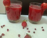 સ્ટ્રોબેરી દાડમનું જ્યુસ (Strawberry Pomegranate Juice Recipe In Gujarati) રેસીપી સ્ટેપ3ફોટો