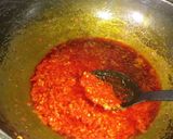 A picture of step 2 of Egusi soup.