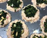 Foto del paso 4 de la receta: 217. Nidos de patata con colchón de espinacas y queso gouda (entrante verdura)